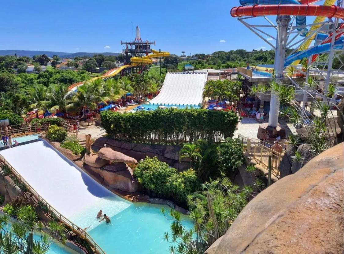 Hotel Spazzio Di Roma Incluso Acqua Park Splash Caldas Novas Brasile